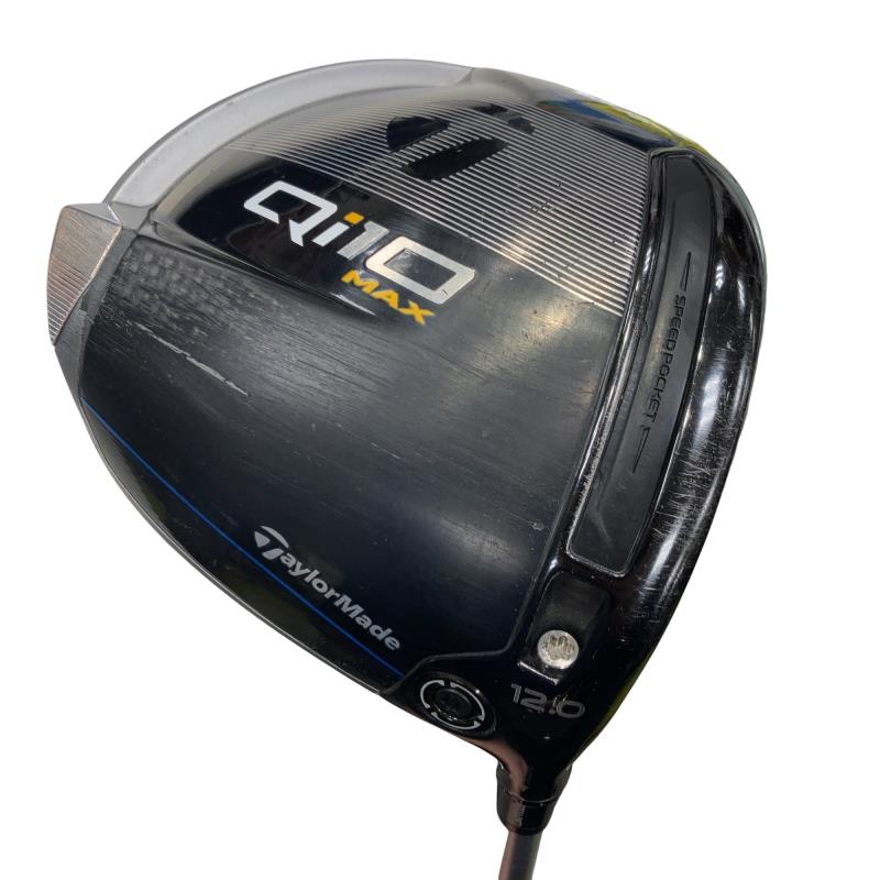 【中古】 テーラーメイド Qi10 MAX 12° レディース ドライバー DR ELDIO TM40(Qi10 DR) (フレックスL) レディース 女性用 右利き 右用 Cランク ゴルフクラブ