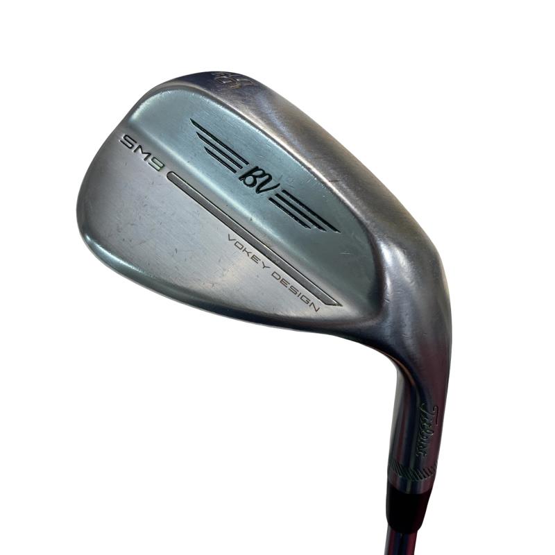 【中古】 タイトリスト VOKEY SPIN MILLED SM9 周遊旅行Cr 56°/14°F ウェッジ WG Dynamic Gold (フレックスS) メンズ 成人男性用 右利き 右用 D位置づける ゴルフ野球クラブ