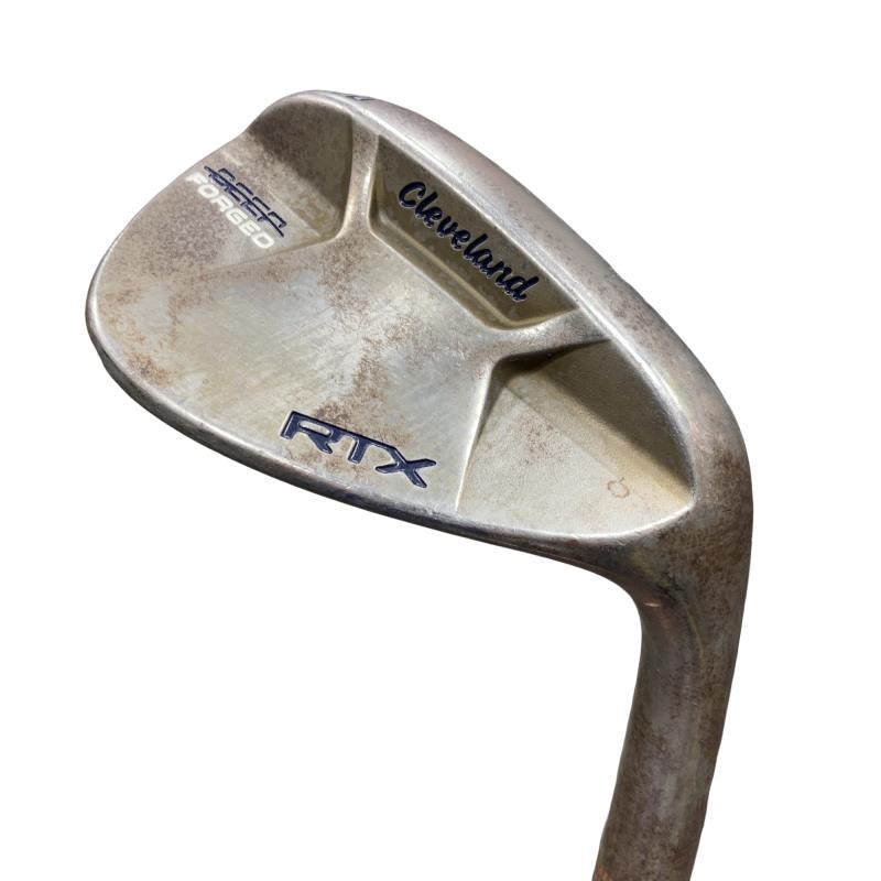【中古】 クリーブランド Cleveland RTX DEEP FORGED 52°/10° FULL ウェッジ WG 純然たる特注矢がら (フレックスS) メンズ 成人男性用 右利き 右用 C位置づける ゴルフ野球クラブ