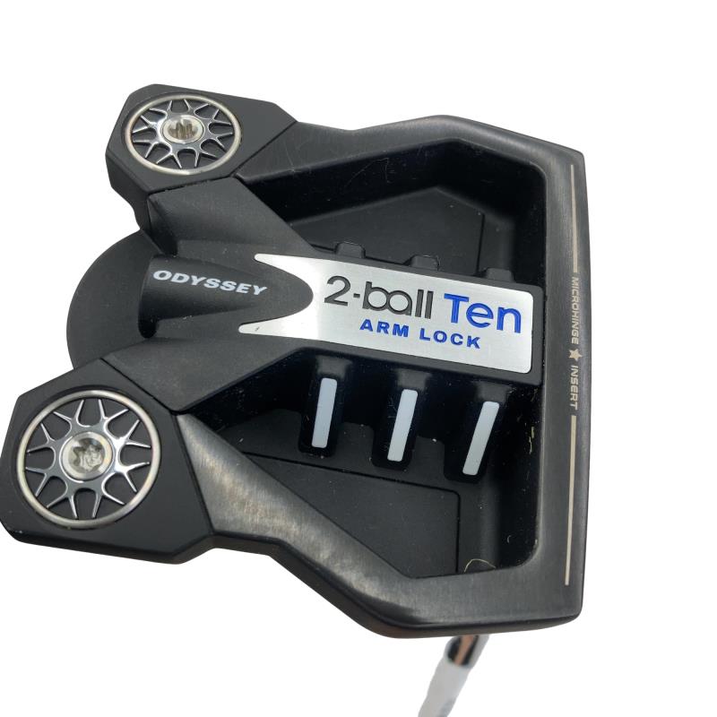 【中古】 オデッセイ 2-BALL TEN TOUR LINED ARM LOCK 39インチ パター PT スチール (フレックスその他) メンズ 男性用 右利き 右用 Cランク ゴルフクラブ|ゴルフパートナー 中古クラブ店