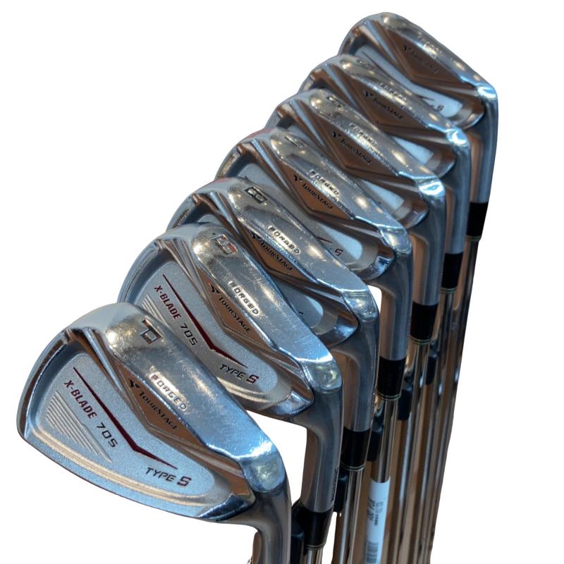 【中古】 ブリヂストン TOURSTAGE X-BLADE 705 TYPE S 8S アイアンセット IR NS PRO 950GH ウェイトフロー (フレックスS) メンズ 男性用 右利き 右用 Cランク ゴルフクラブ｜ゴルフパートナー 中古クラブ店 20,411円