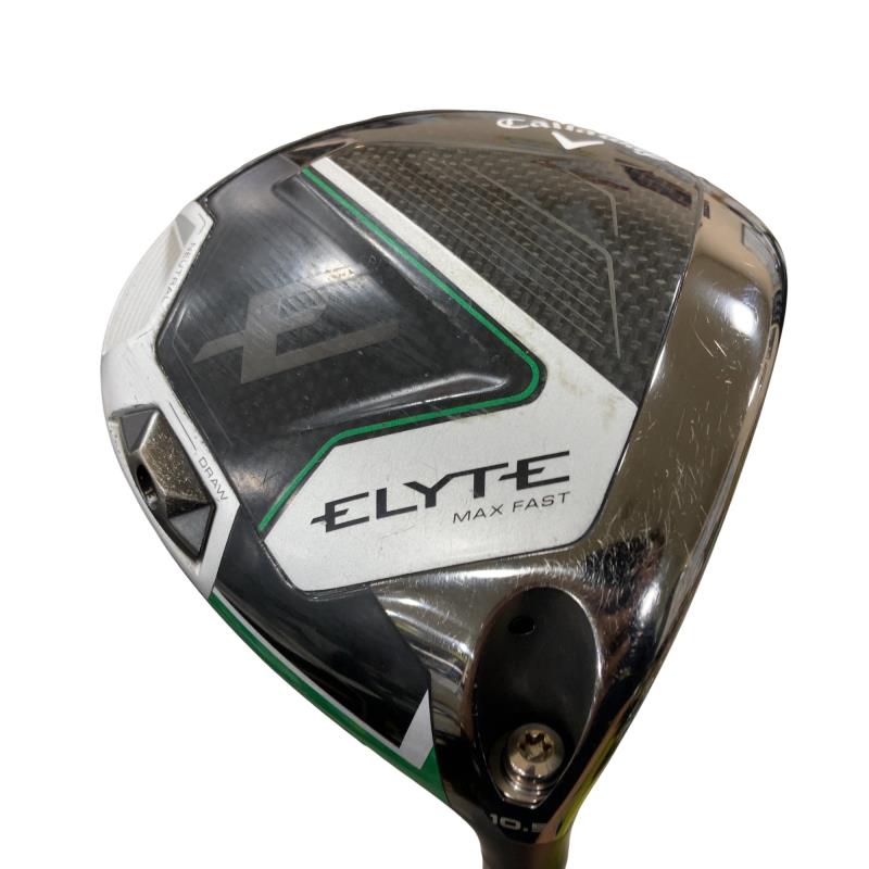 【中古】 キャロウェイ ELYTE MAX FAST 10.5&deg; ドライバー DR LIN-Q GREEN 40 for CW(ELYTE DR) (フレックスR) メンズ 男性用 右利き 右用 Cランク ゴルフクラブ｜ゴルフパートナー 中古クラブ店