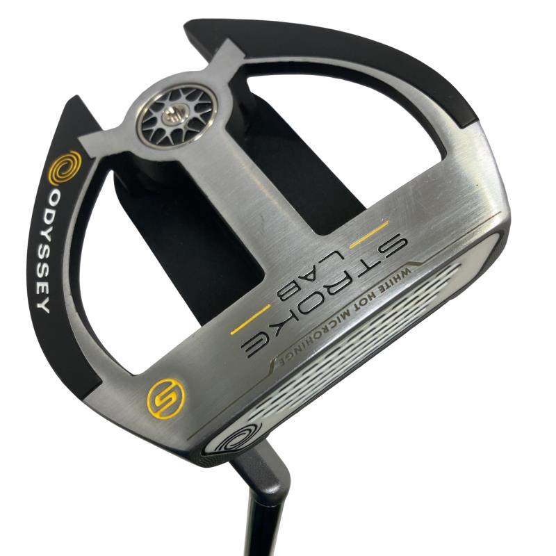 【中古】 オデッセイ STROKE LAB 2-BALL FANG S 33インチ パター PT STROKE LAB (フレックスその他) メンズ 男性用 右利き 右用 Cランク ゴルフクラブ