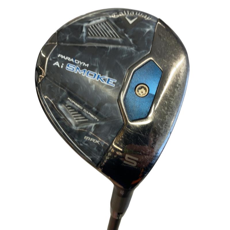 【中古】 キャロウェイ PARADYM Ai SMOKE MAX 5W フェアウェイウッド FW SPEEDER NX BLACK 50 (フレックスS) メンズ 男性用 右利き 右用 Cランク ゴルフクラブ