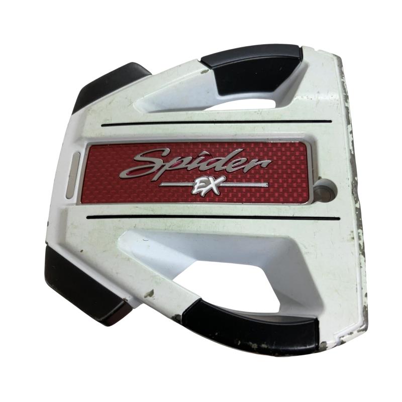 【中古】 テーラーメイド Spider EX GHOST WHITE センターシャフト 33インチ パター PT スチール (フレックスその他) メンズ 男性用 右利き 右用 Dランク ゴルフクラブ