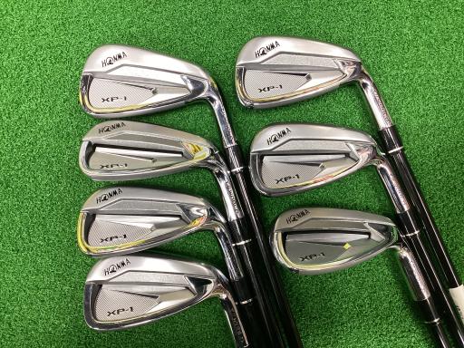 【中古】 本間ゴルフ TOUR WORLD XP-1 7S アイアンセット IR VIZARD 43(IR) (フレックスS) メンズ 男性用 右利き 右用 Cランク ゴルフクラブ