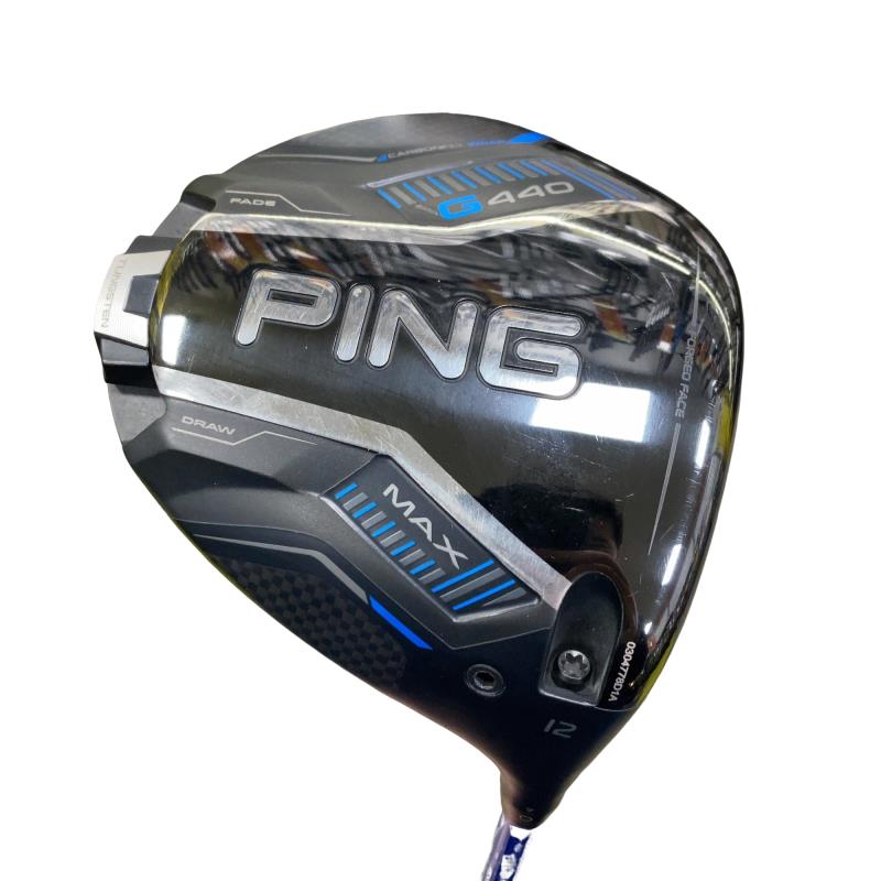 【中古】 ピン G440 MAX 12° １番ウッド DR ALTA J CB BLUE(DR) (フレックスR) メンズ 成人男性用 右利き 右用 C序列付ける ゴルフ野球クラブ