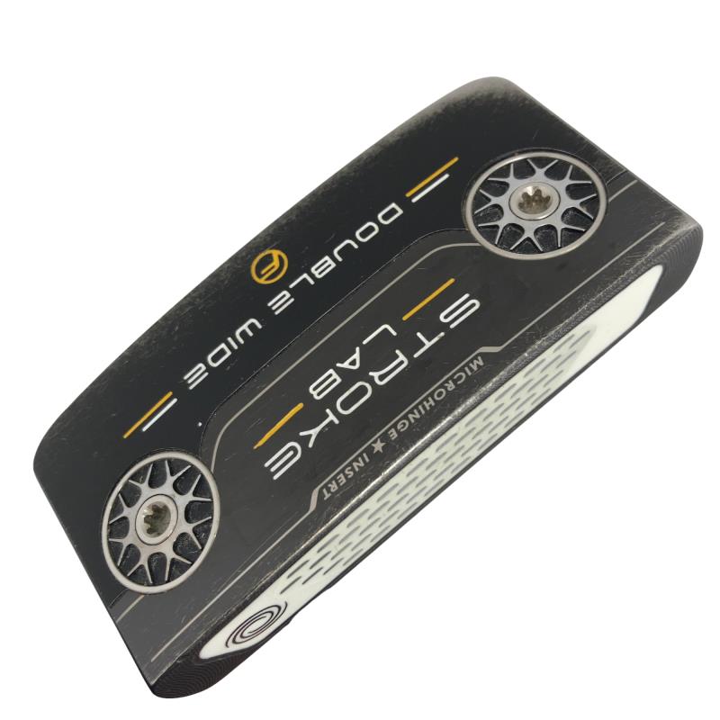【中古】 オデッセイ STROKE LAB BLACK DOUBLE WIDE FLOW 35in パター PT STROKE LAB BLACK (フレックス余分の物) メンズ 成人男性用 右利き 右用 C位置づける ゴルフ野球クラブ
