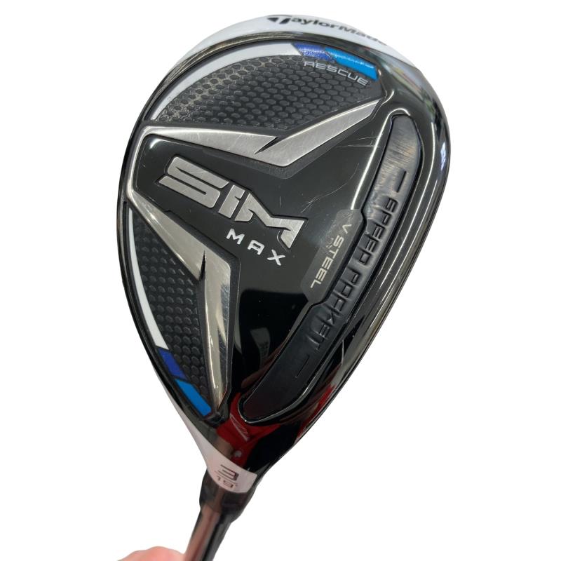 【中古】 仕立て屋お手伝いさん SIM MAX U3 ありがた味 UT TENSEI BLUE TM60(UT) (フレックスS) メンズ 成人男性用 右利き 右用 C位置づける ゴルフ野球クラブ