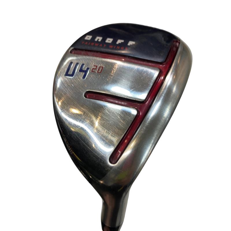【中古】 ダイワ(グローブライド) ONOFF FAIRWAY WINGS(2020) AKA U4 ユーティリティ UT SMOOTH KICK MP-520U (フレックスS) メンズ 男性用 右利き 右用 Cランク ゴルフクラブ 11,021円