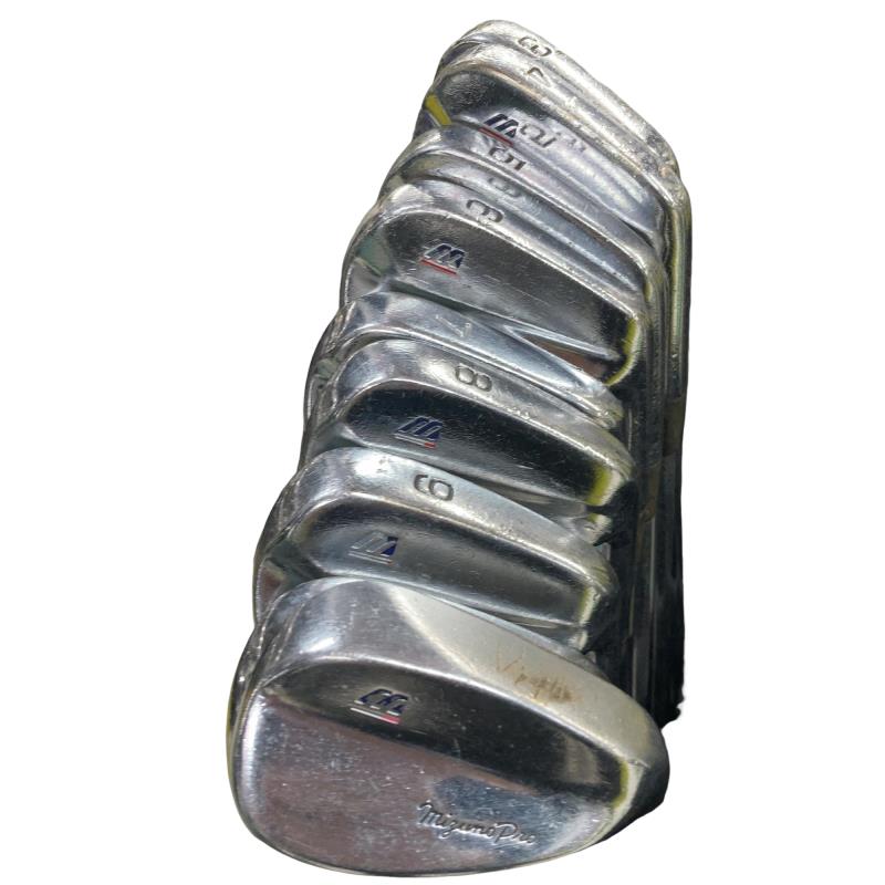 【中古】 ミズノ Mizuno Pro TN-87 9S アイアンセット IR RIFLE (フレックスX) メンズ 男性用 右利き 右用 Cランク ゴルフクラブ