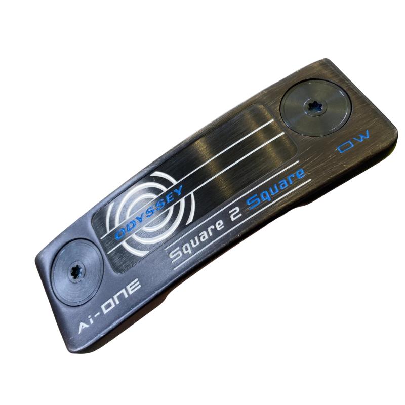 【中古】 オデッセイ Ai-ONE SQUARE 2 SQUARE DW 34in パター PT STROKE LAB 90 スチール写真 (フレックス余分の物) メンズ 成人男性用 右利き 右用 C序列付ける ゴルフ野球クラブ