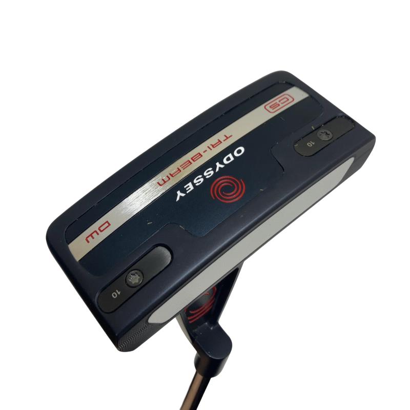 【中古】 オデッセイ TRI-BEAM DOUBLE WIDE CS 34in パター PT STROKE LAB(2023) (フレックス余分の物) メンズ 成人男性用 右利き 右用 C序列付ける ゴルフ野球クラブ