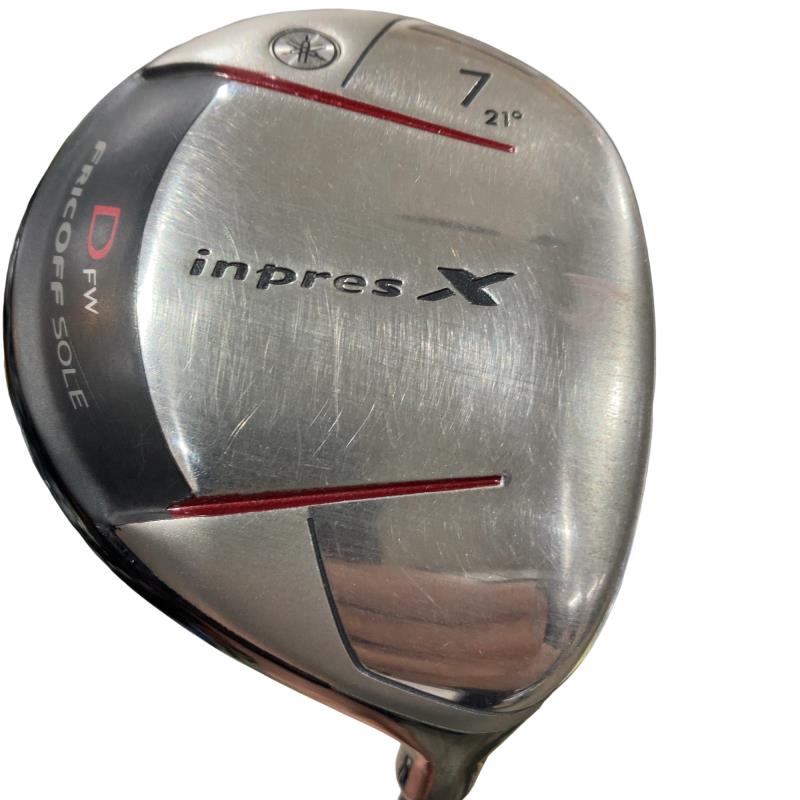 【中古】 ヤマハ inpres X D FW(2011) 7W フェアウェイウッド FW MX-511F (フレックスSR) メンズ 成人男性用 右利き 右用 C序列付ける ゴルフ野球クラブ