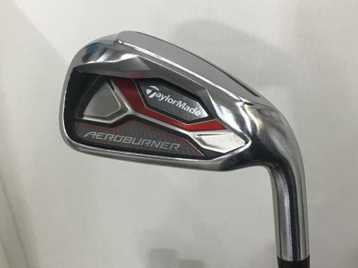 【中古】 テーラーメイド AERO BURNER 6S アイアンセット IR TM7-415 (フレックスS) メンズ 男性用 右利き 右用 Cランク ゴルフクラブ