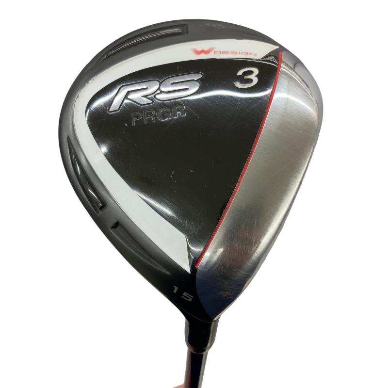 【中古】 プロギア RS(2018) 3W フェアウェイウッド FW Diamana FOR PRGR(フェアウェイ) (フレックスSR) メンズ 男性用 右利き 右用 Cランク ゴルフクラブ