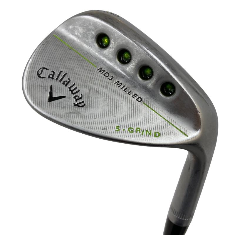 【中古】 キャロウェイ MD 3 クロムメッキ 52°/10°S ウェッジ WG NS PRO 950GH (フレックスS) メンズ 男性用 右利き 右用 Cランク ゴルフクラブ