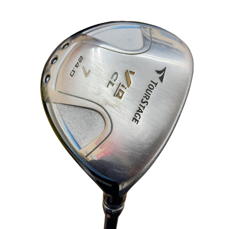 【中古】 ブリヂストン TOURSTAGE ViQ CL(2008) 7W (アクアブルー) フェアウェイウッド FW VD-30 (フレックスL) レディース 女性用 右利き 右用 Cランク ゴルフクラブ