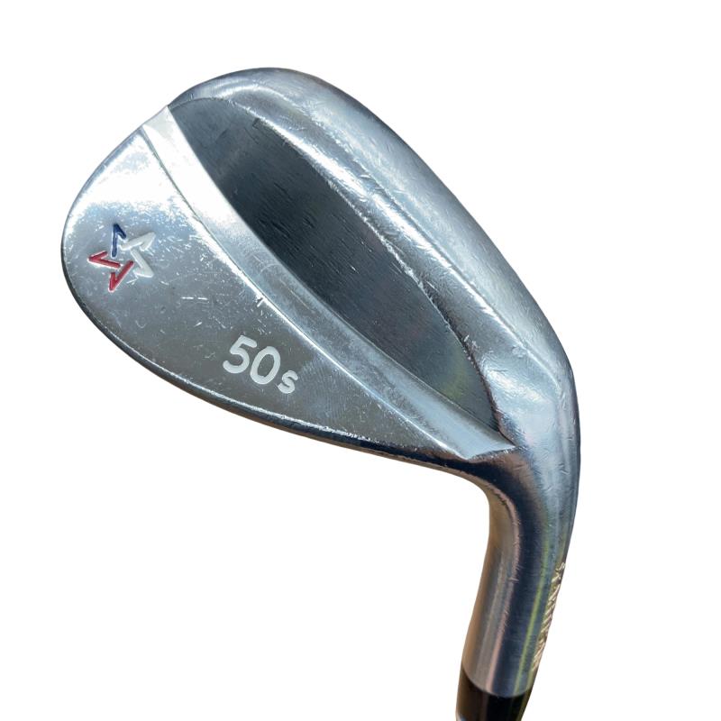 【中古】 アーティザンゴルフ ARTISAN メッキ 50°S ウェッジ WG Dynamic Gold (フレックスS) メンズ 男性用 右利き 右用 Cランク ゴルフクラブ