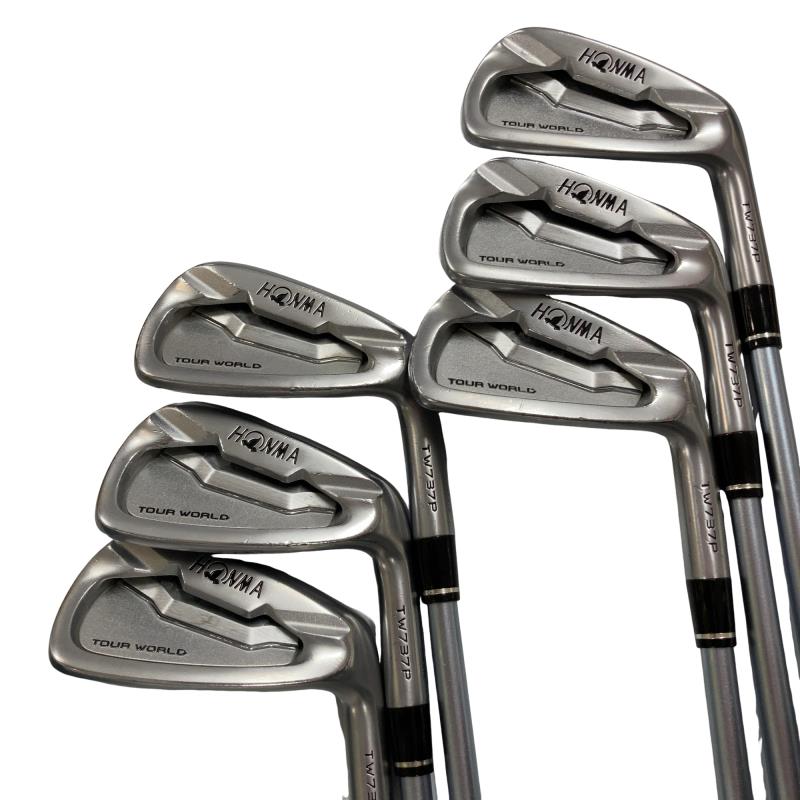 【中古】 本間ゴルフ TOUR WORLD TW737P 6S アイアンセット IR VIZARD IN55 (フレックスR) メンズ 男性用 右利き 右用 Cランク ゴルフクラブ
