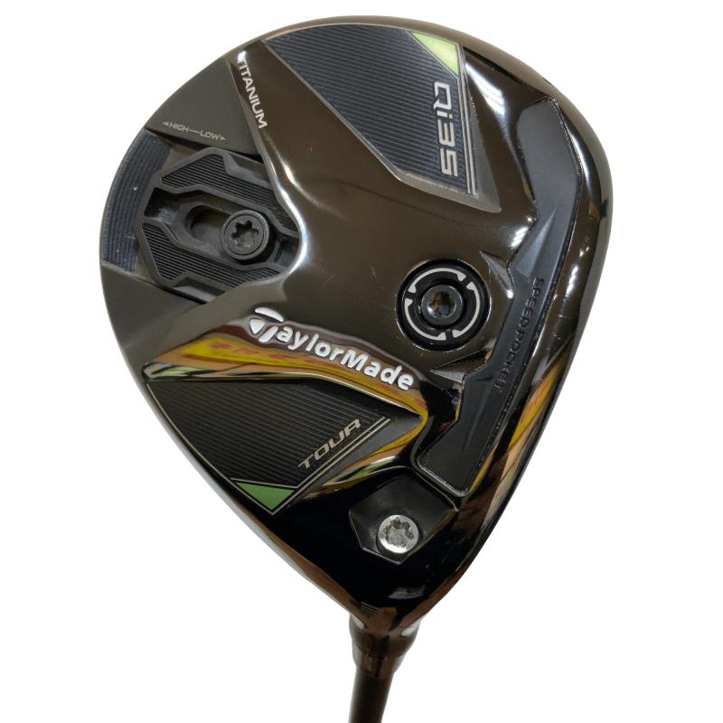 【中古】 テーラーメイド Qi35 TOUR 3W フェアウェイウッド FW Diamana BLACK TM60(Qi35 FW) (フレックスS) メンズ 男性用 右利き 右用 Cランク ゴルフクラブ
