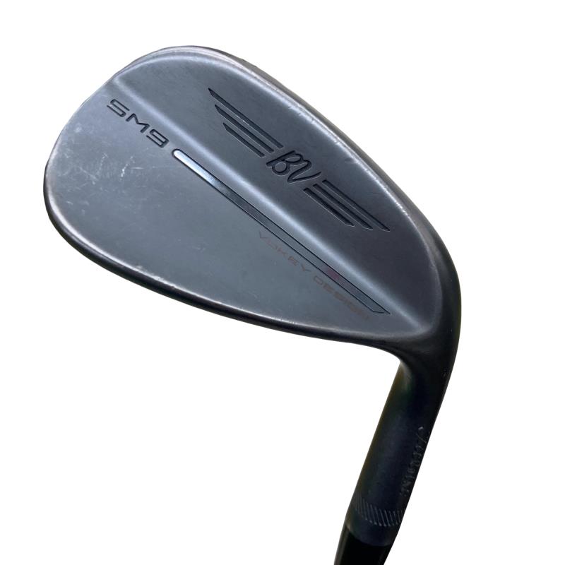 【中古】 タイトリスト VOKEY SPIN MILLED SM9 ジェットブラック 52°/12°F ウェッジ WG BV 105 (フレックスその他) メンズ 男性用 右利き 右用 Cランク ゴルフクラブ