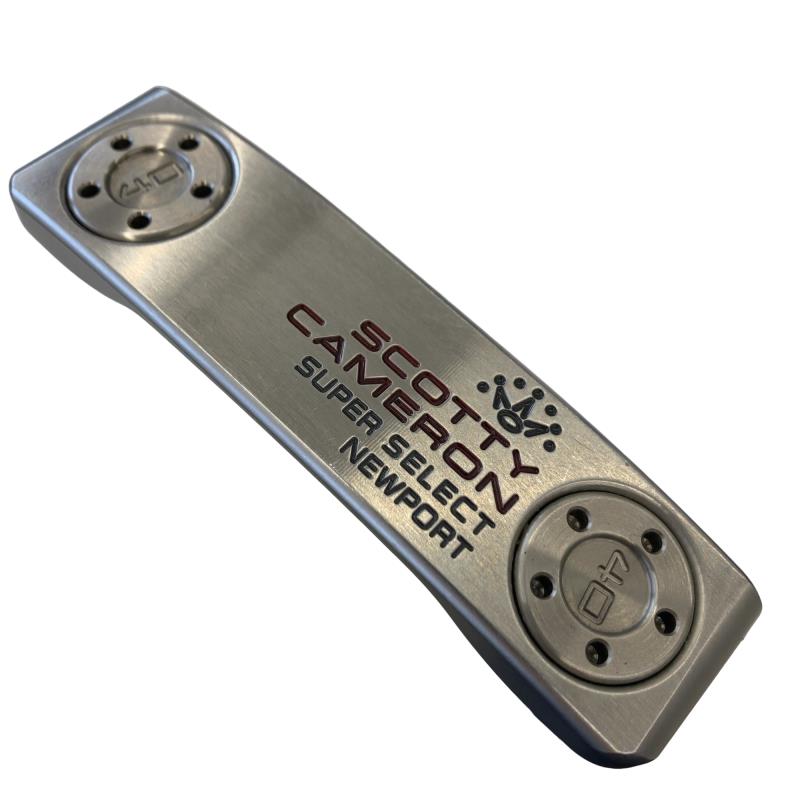【中古】 タイトリスト SCOTTY CAMERON SUPER SELECT NEWPORT 33インチ パター PT スチール (フレックスその他) メンズ 男性用 右利き 右用 Bランク ゴルフクラブ
