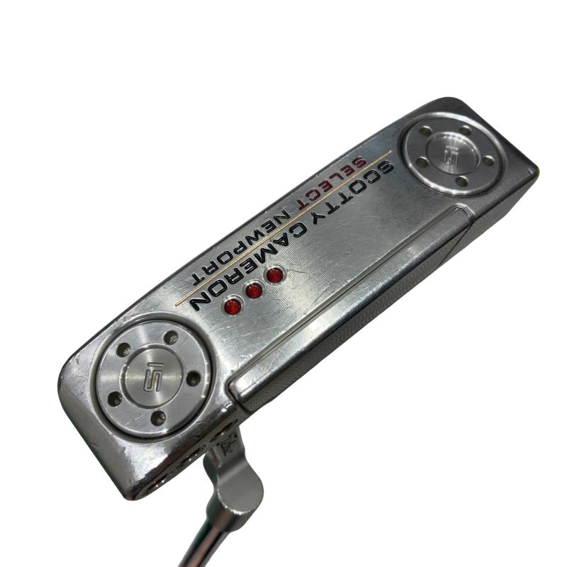 【中古】 タイトリスト SCOTTY CAMERON select NEWPORT(2018) 34インチ パター PT スチール (フレックスその他) メンズ 男性用 右利き 右用 Cランク ゴルフクラブ