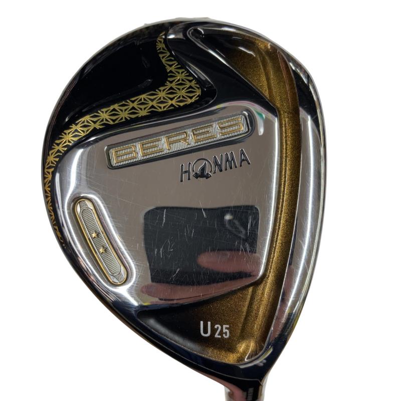 【中古】 本間ゴルフ BERES(2019) 25° ユーティリティ UT 2S ARMRQ 47(UT) (フレックスS) メンズ 男性用 右利き 右用 Cランク ゴルフクラブ