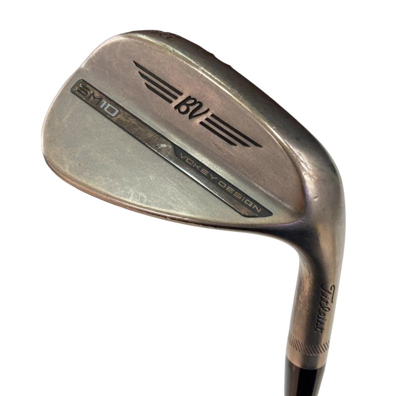 【中古】 タイトリスト VOKEY SPIN MILLED SM10 ニッケル 52°/12°F ウェッジ WG NS PRO 950GH neo (フレックスS) メンズ 男性用 右利き 右用 Cランク ゴルフクラブ