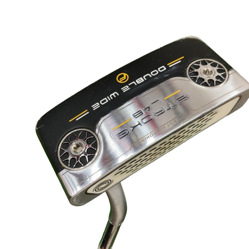【中古】 オデッセイ STROKE LAB DOUBLE WIDE FLOW 34インチ パター PT STROKE LAB (フレックスその他) メンズ 男性用 右利き 右用 Dランク ゴルフクラブ