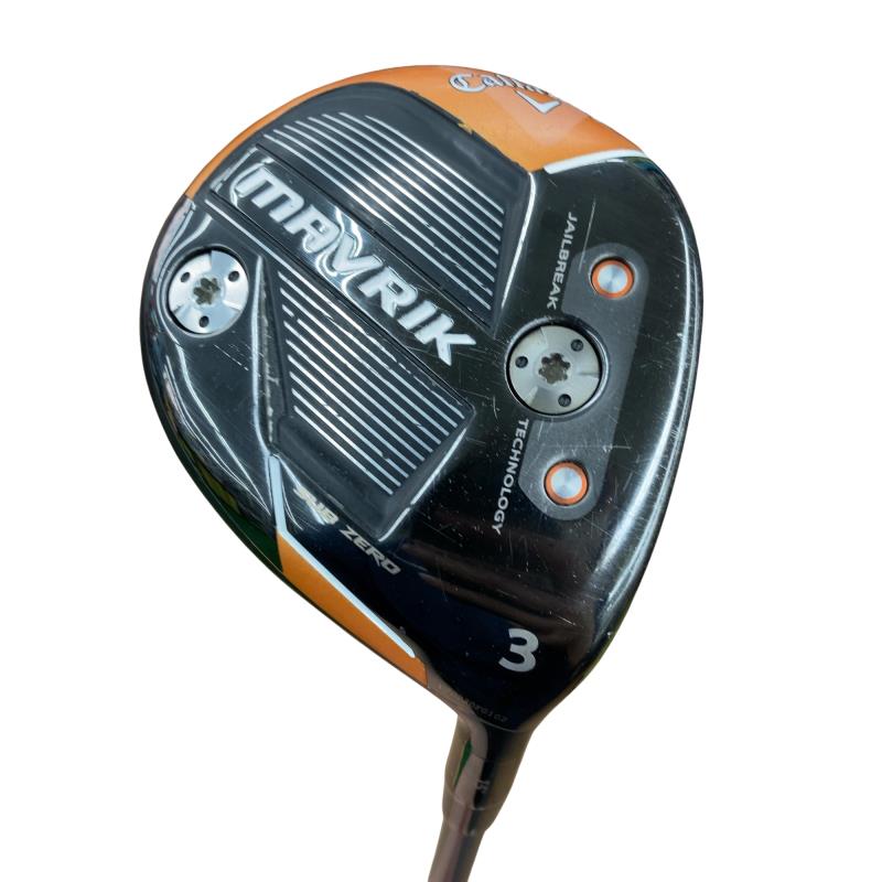 【中古】 キャロウェイ MAVRIK SUBZERO 3W フェアウェイウッド FW 純正特注シャフト (フレックスX) メンズ 男性用 右利き 右用 Cランク ゴルフクラブ|ゴルフパートナー 中古クラブ店