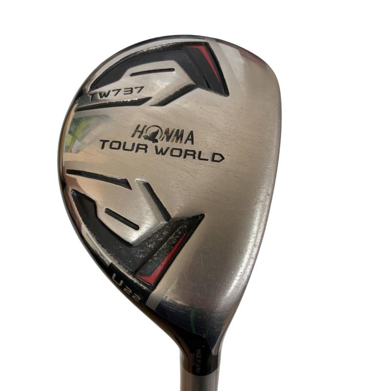 【中古】 本間ゴルフ TOUR WORLD TW737 22° ありがた味 UT VIZARD IN-U65 (フレックス余分の物) メンズ 成人男性用 右利き 右用 C位置付ける ゴルフ野球クラブ スポーツ・アウトドア-メンズクラブ-クラブ