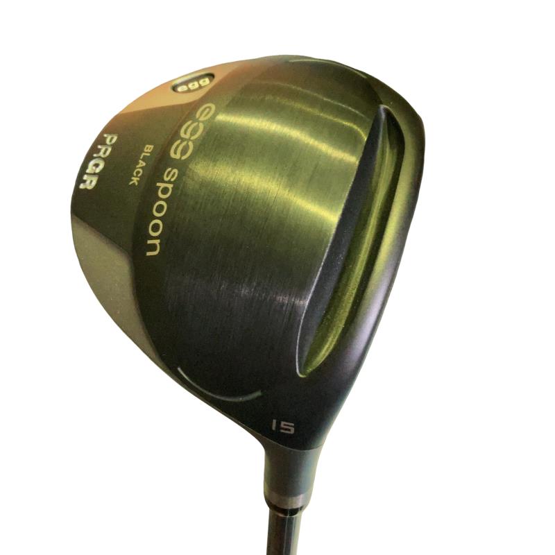 【中古】 プロギア egg spoon BLACK 15° フェアウェイウッド FW Diamana FOR PRGR(2021 FW) (フレックスSR) メンズ 男性用 右利き 右用 Cランク ゴルフクラブ