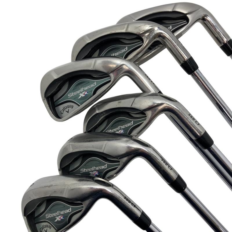 【中古】 キャロウェイ STEELHEAD XR  6S アイアン仕掛ける IR NS PRO 950GH (フレックスS) メンズ 成人男性用 右利き 右用 C序列付ける ゴルフ野球クラブ
