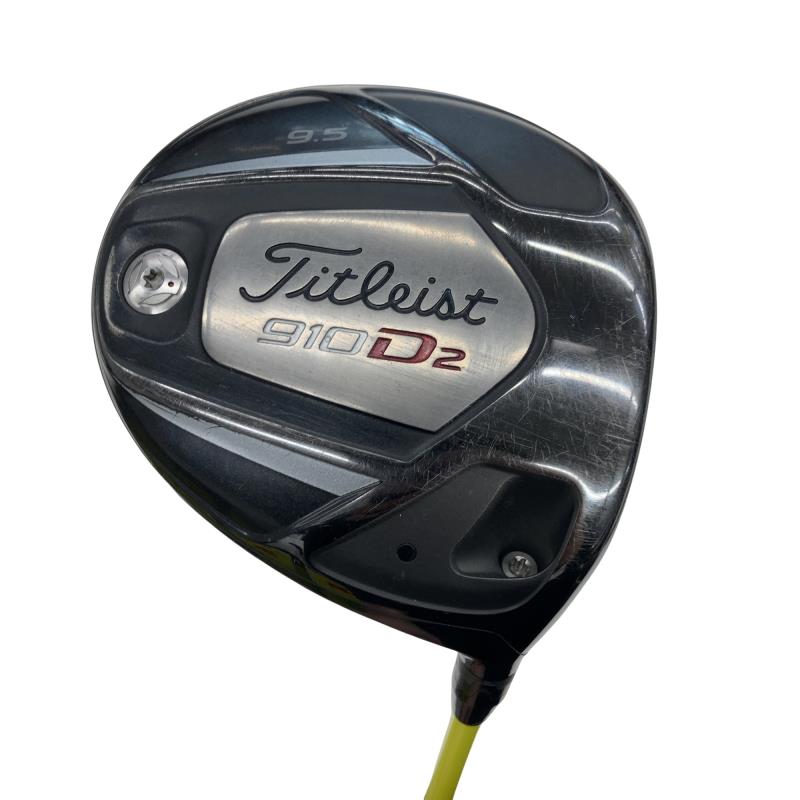 【中古】 タイトリスト 910 D2 9.5° ドライバー DR ATTAS 3 6 (フレックスS) メンズ 男性用 右利き 右用 Cランク ゴルフクラブ
