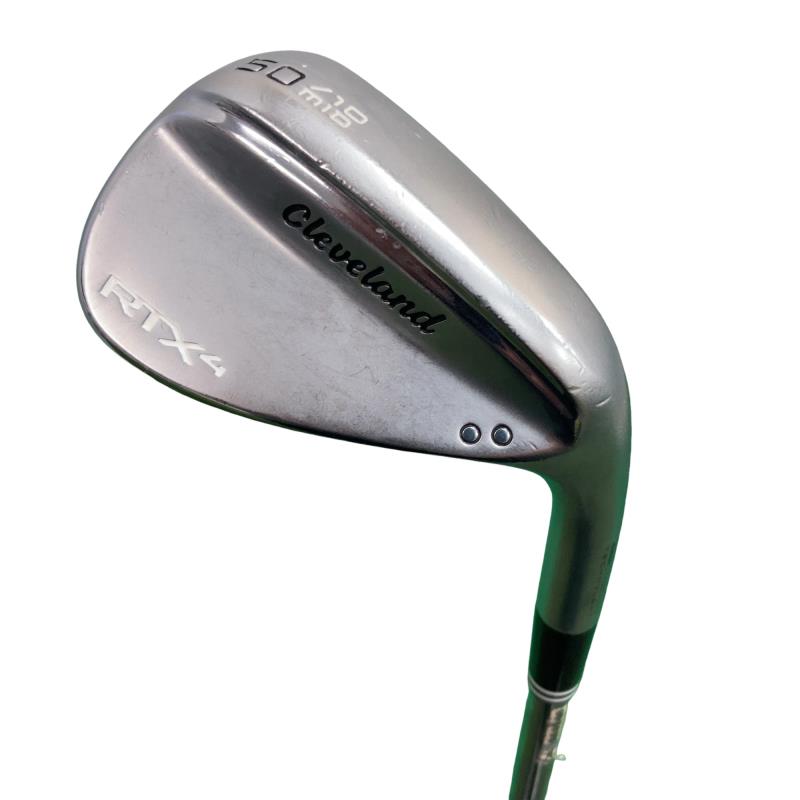 【中古】 クリーブランド Cleveland RTX-4 ツアーサテン 50°/10° MID ウェッジ WG Dynamic Gold (フレックスS) メンズ 男性用 右利き 右用 Cランク ゴルフクラブ