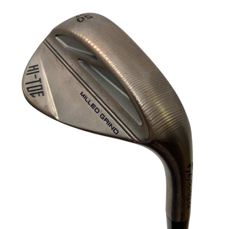 【中古】 テーラーメイド Taylor Made MILLED GRIND HI-TOE(2022) 50°/09° ウェッジ WG Dynamic Gold (フレックスS) メンズ 男性用 右利き 右用 Cランク ゴルフクラブ