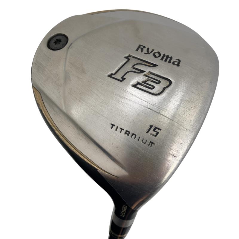 【中古】 リョーマゴルフ Ryoma F しろがね色 F3 フェアウェイウッド FW Tour AD RF2 (フレックスS) メンズ 成人男性用 右利き 右用 C位置づける ゴルフ野球クラブ