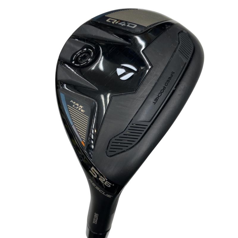 【中古】 仕立て屋お手伝いさん Qi4D MAX LITE U5 ありがた味 UT REAX 45(Qi4D UT) (フレックスSR) メンズ 成人男性用 右利き 右用 C位置づける ゴルフ野球クラブ