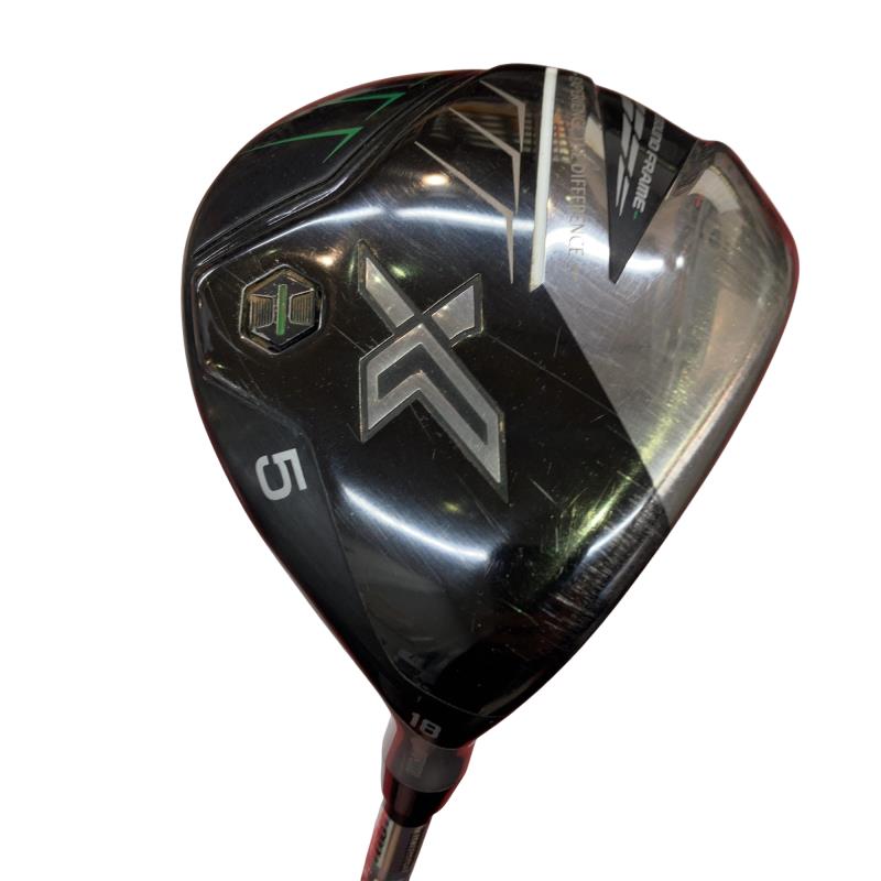 【中古】 ダンロップ XXIO(2022) eks 5W フェアウェイウッド FW Miyazaki AX-2(FW) (フレックスR) メンズ 男性用 右利き 右用 Cランク ゴルフクラブ