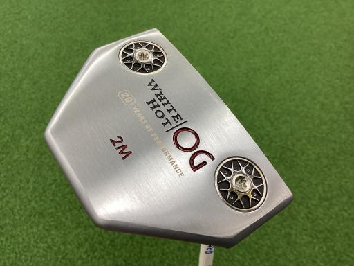 【中古】 オデッセイ WHITE HOT OG #2M 34インチ パター PT STROKE LAB (フレックスその他) メンズ 男性用 右利き 右用 Bランク ゴルフクラブ