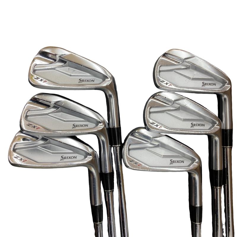 【中古】 ダンロップ SRIXON ZX7  6S アイアン仕掛ける IR Dynamic Gold D.S.T (フレックスS) メンズ 成人男性用 右利き 右用 C価値づける ゴルフ野球クラブ