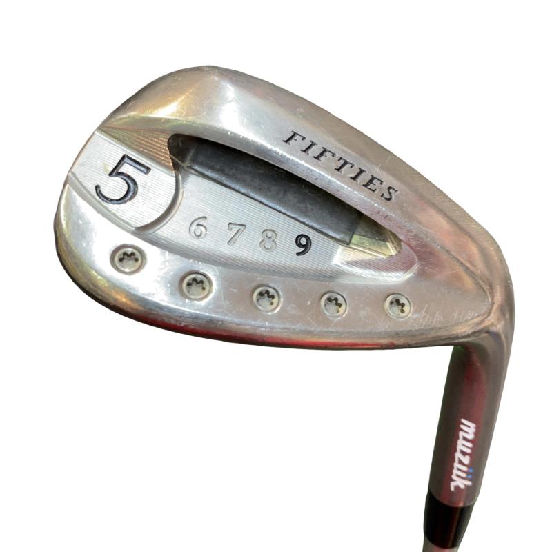 【中古】 muziik muziik FIFTES(2022) 59° ウェッジ WG リシャフト (フレックスその他) メンズ 男性用 右利き 右用 Cランク ゴルフクラブ