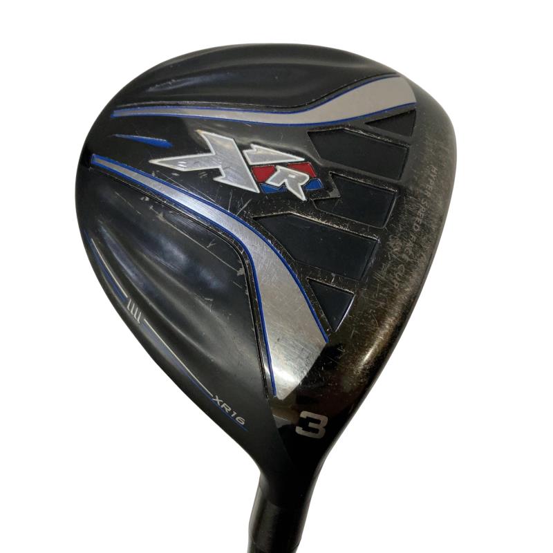 【中古】 キャロウェイ XR 16 3W フェアウェイウッド FW Speeder EVOLUTION III FW 60 (フレックスS) メンズ 男性用 右利き 右用 Cランク ゴルフクラブ
