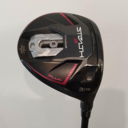 【中古】 テーラーメイド STEALTH2 PLUS 3W フェアウェイウッド FW リシャフト (フレックスその他) メンズ 男性用 右利き 右用 Cランク ゴルフクラブ