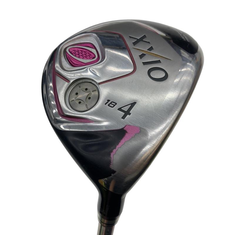 【中古】 ダンロップ XXIO(2014) 4W(ボルドーワイン) レディース フェアウェイウッド FW XXIO MP800L(公明正大通い路)ボルドーワイン (フレックスL) レディース お上さん用 右利き 右用 C序列付ける ゴルフ野球クラブ
