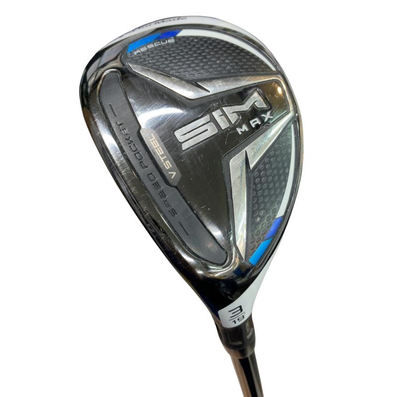 【中古】 テーラーメイド SIM MAX U3 レフティ ユーティリティ UT リシャフト (フレックスその他) メンズ 男性用 左利き レフティ 左用 Dランク ゴルフクラブ
