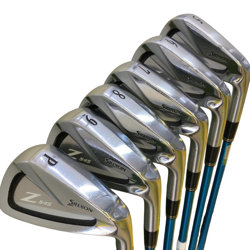 【中古】 ダンロップ SRIXON Z545  6S アイアン書き割り IR Miyazaki Kosuma Blue(水) Iron (フレックスSR) メンズ 成人男性用 右利き 右用 C序列付ける ゴルフ野球クラブ