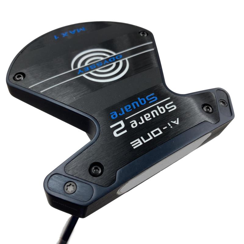 【中古】 オデッセイ Ai-ONE SQUARE 2 SQUARE MAX 1 34インチ パター PT STROKE LAB 90 スチール (フレックスその他) メンズ 男性用 右利き 右用 Cランク ゴルフクラブ